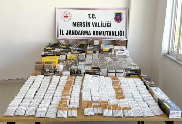 Mersin’de kaçak sigara operasyonu: 2 gözaltı