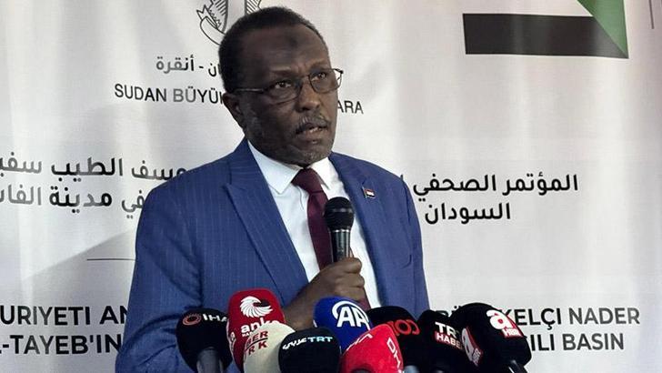 Sudan Büyükelçisi Altayeb: El-Faşer'de 200 bin kişi gıda ve ilaçtan yoksun