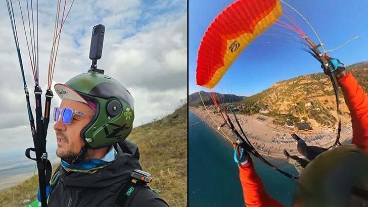 Fethiye'de kayalıklara düşen Rus paraşütçü öldü