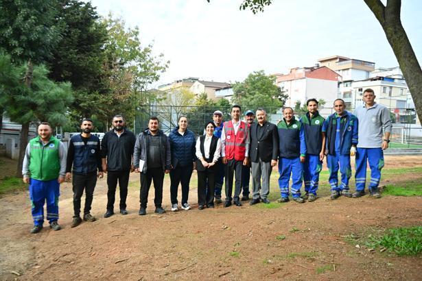 Tuzla Belediyesi, İshakpaşa Parkı yenileme çalışmalarına devam ediyor