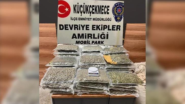 Gaziosmanpaşa'da operasyon: 53 kilo uyuşturucu ele geçirildi