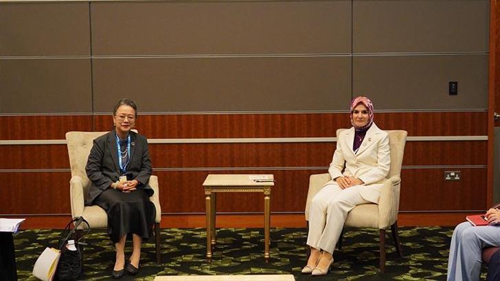 Bakan Göktaş, BM Genel Sekreter Yardımcısı Alisjahbana ile görüştü