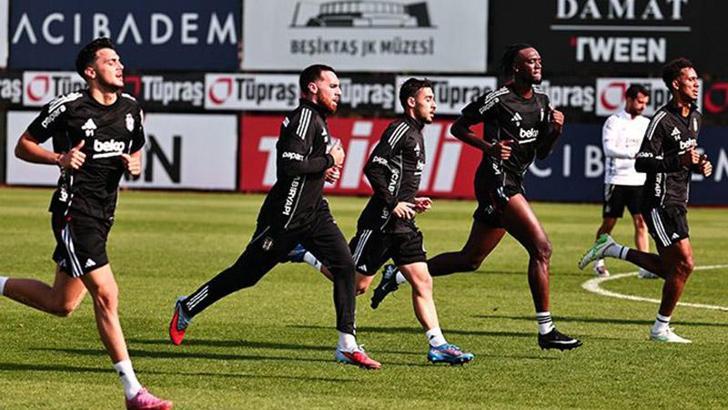 Beşiktaş'ta Hesap.com Antalyaspor maçı hazırlıkları başladı