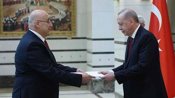 Cumhurbaşkanı Erdoğan, büyükelçilerin güven mektuplarını kabul etti