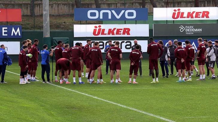 Trabzonspor’da, Alanyaspor maçı hazırlıkları sürüyor
