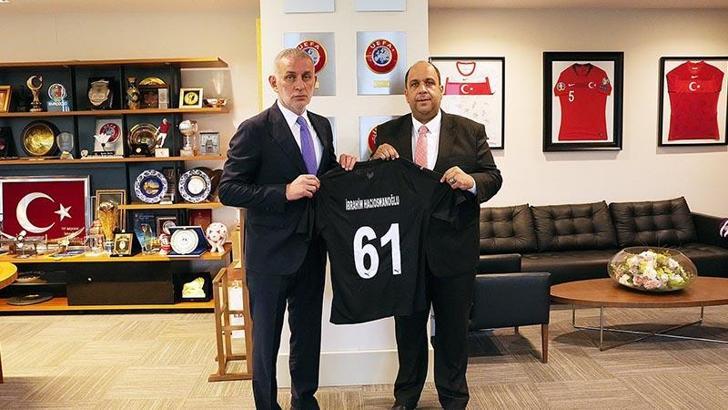 Atakaş Hatayspor Kulübü Başkanı Çakır'dan, TFF Başkanı Hacıosmanoğlu’na ziyaret