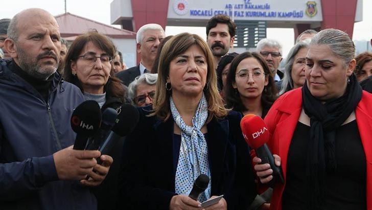 DEM Parti'li Beştaş, Figen Yüksekdağ’ı ziyaret etti: Hemen özgürlük diyoruz