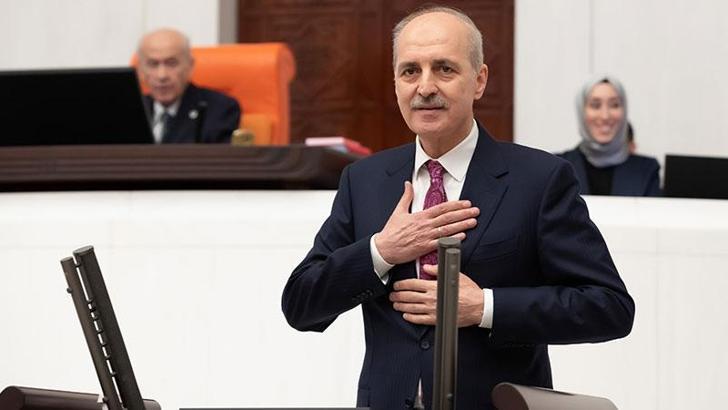 Kurtulmuş, 'Terörsüz Türkiye' komisyonu üyesi grup başkanvekillerini kabul etti