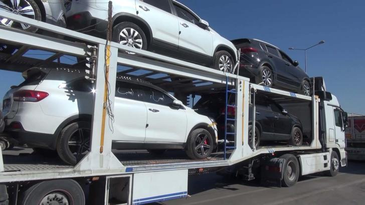 Güney Kore'den Suriye’ye transit taşımacılıkla 6 ayda 150 bin araç gönderildi