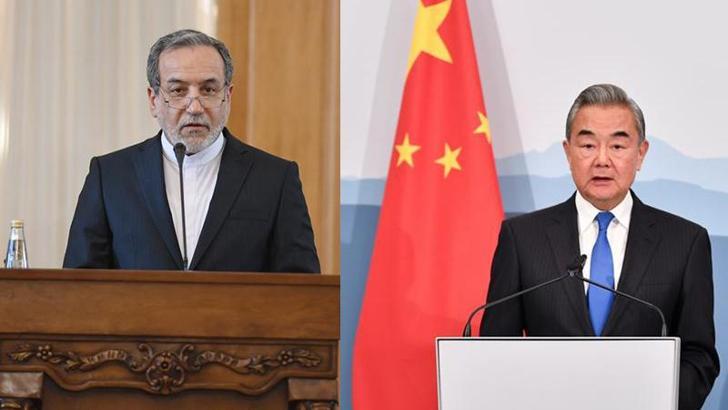 Çin Dışişleri Bakanı Wang, İranlı mevkidaşı Arakçi ile görüştü