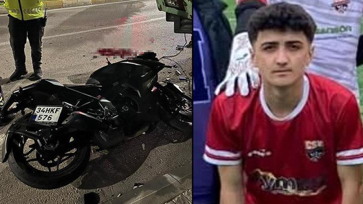 Amatör futbolcu Samet, antrenman sonrası evine giderken kazada öldü