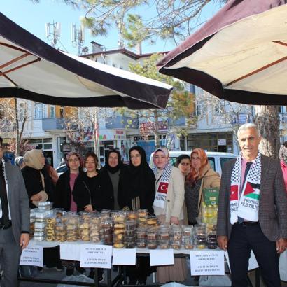 Çiftlik’te Gazze yararına kermes