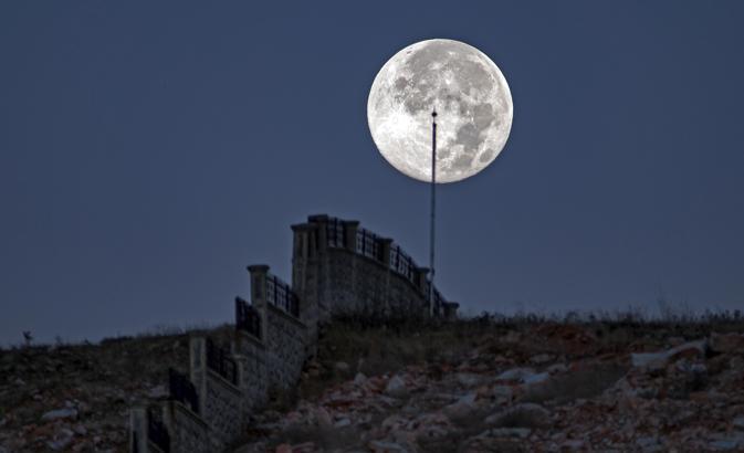 Bitlis semalarında 'Kunduz Dolunayı' görüntülendi