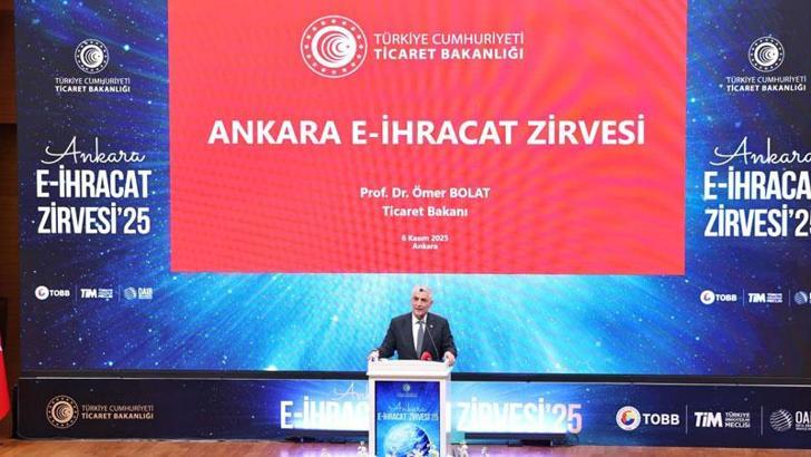 Bakan Bolat: e-ihracat destek paketi kredi programının müjdesini veriyoruz