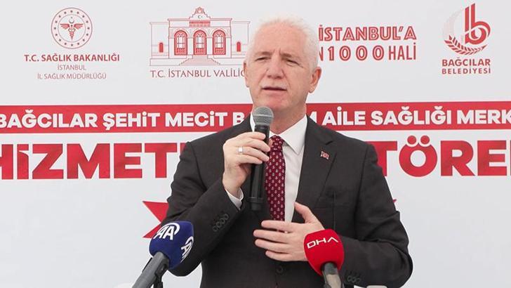 Vali Gül, Bağcılar'da aile sağlığı merkezinin açılışına katıldı