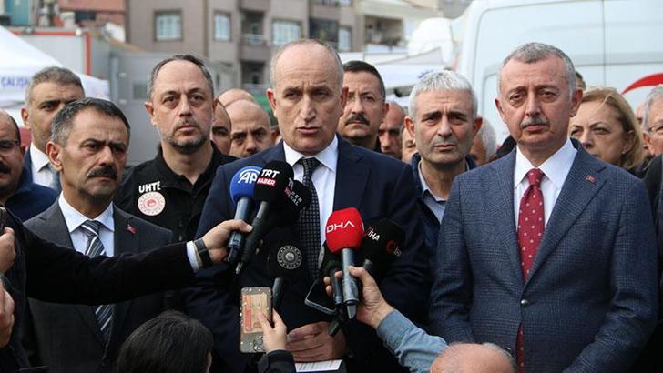 Bakan Yardımcısı Ömer Bulut: Binanın zarar görmesinde zemin önemli bir etken olmuş