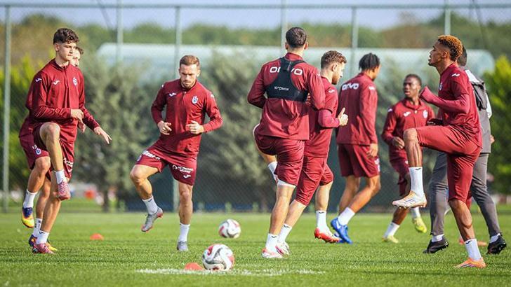 Trabzonspor, Corendon Alanyaspor maçının hazırlıklarını sürdürdü