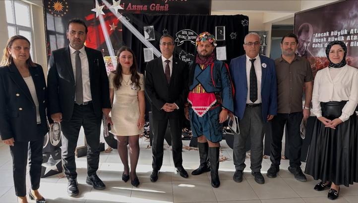 Antakya’da 10 Kasım Atatürk’ü anma programı gerçekleştirildi