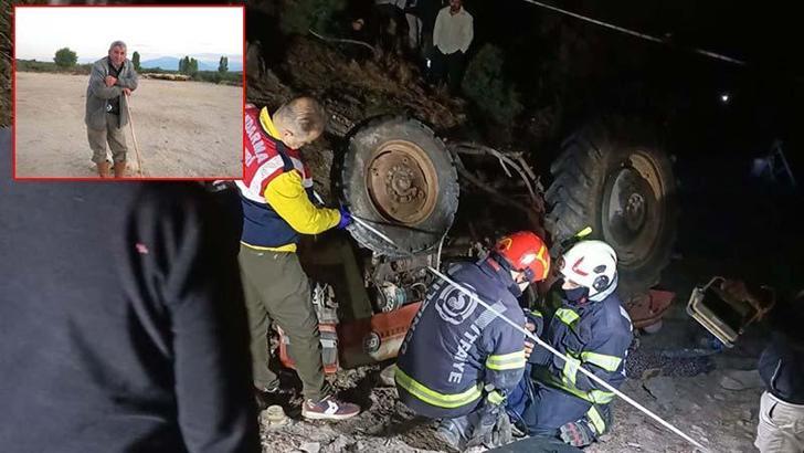 Denizli'de kayıp çift, devrilen traktörün altında ölü bulundu