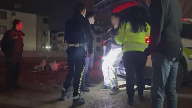 Polisten kaçan sürücü, 10 kilometrelik takiple yakalandı