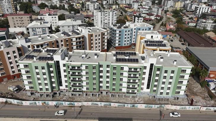 Osmaniye’de Rahime Hatun Rezerv Alanı'nda 127 konut ve 28 iş yeri tamamlanmak üzere
