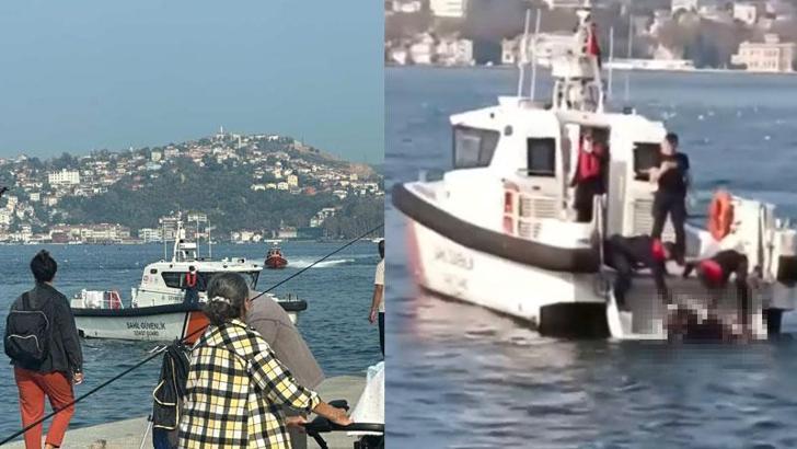 Beykoz'da balık tutanların oltasına ceset takıldı