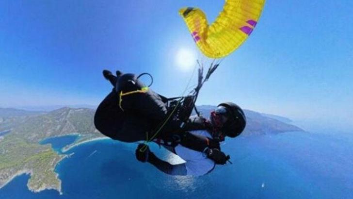 'Düştü’ diye ihbarı edilen paraşütçünün, evinde olduğu ortaya çıktı