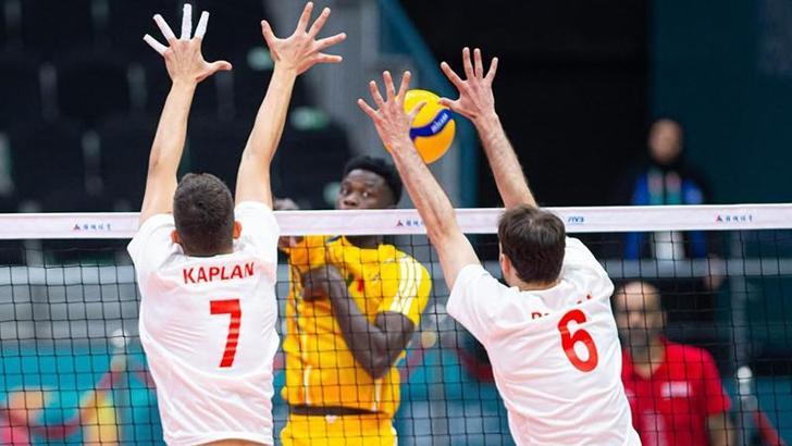 Erkek Voleybol Milli Takımı, Çad'ı 3-0 mağlup etti