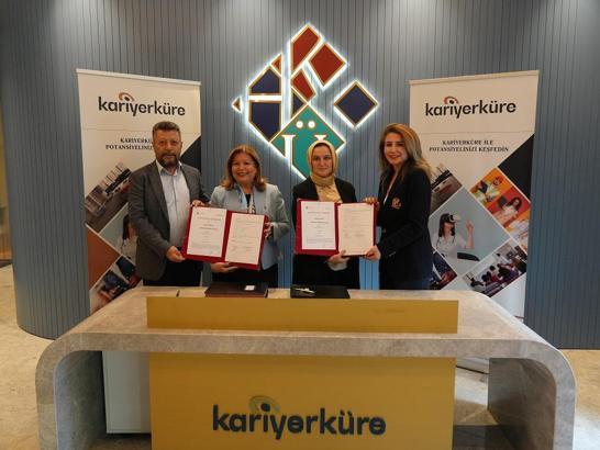 Hasan Kalyoncu Üniversitesi ile Kariyerküre Eğitim arasında iş birliği protokolü imzalandı