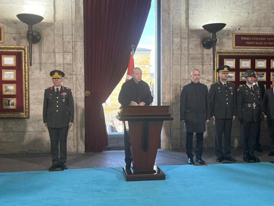 Anıtkabir'de 10 Kasım töreni