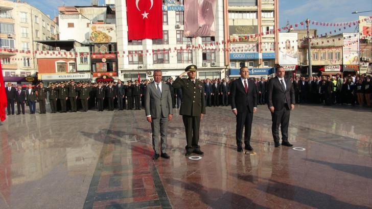 Kilis'te, Atatürk'ü anma töreni