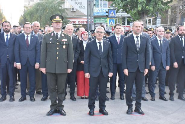 Niğde'de Atatürk anıldı