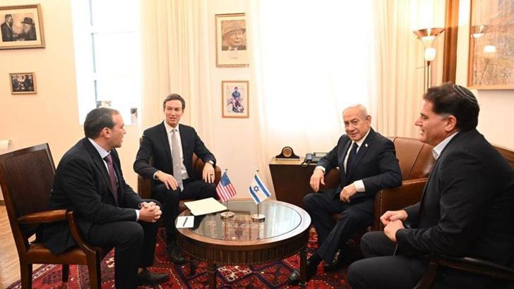 Netanyahu, Trump’ın damadı Kushner ile görüştü