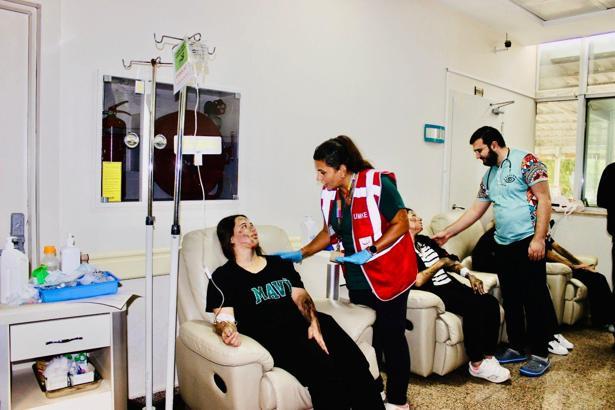 Hastanede afet tatbikatı