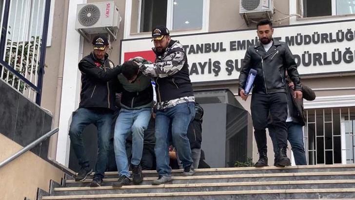 Beyoğlu'nda haraç için iş yeri kurşunlayan örgüt üyeleri adliyeye sevk edildi