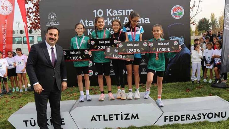 10 Kasım Atatürk’ü Anma Koşusu, Ankara’da yapıldı