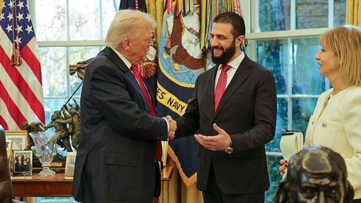 ABD Başkanı Trump ve Suriye Cumhurbaşkanı Şara’nın görüşmesi sona erdi