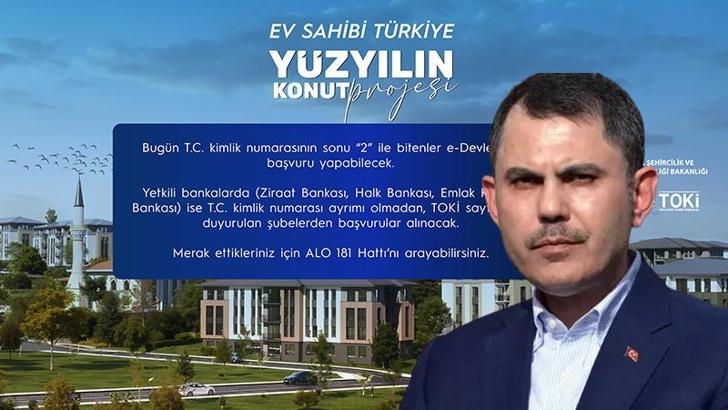 Bakan Kurum: 500 bin sosyal konut için ilk gün 936 bin 159 başvuru yapıldı