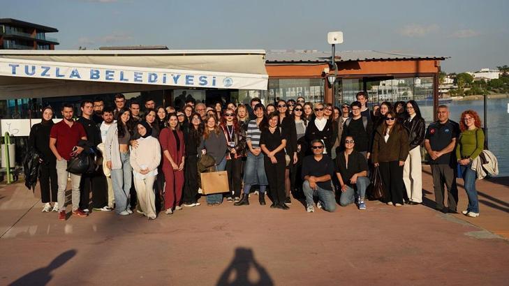 Şehir ve Bölge Planlama Bölümü öğrencileri Tuzla’da saha çalışması gerçekleştirdi