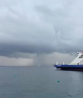 Çanakkale'de hortum kamerada