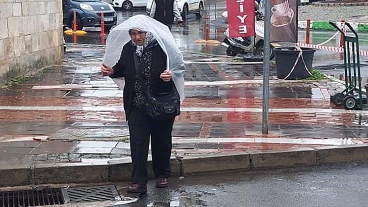 Kırklareli'de sağanak etkili oldu