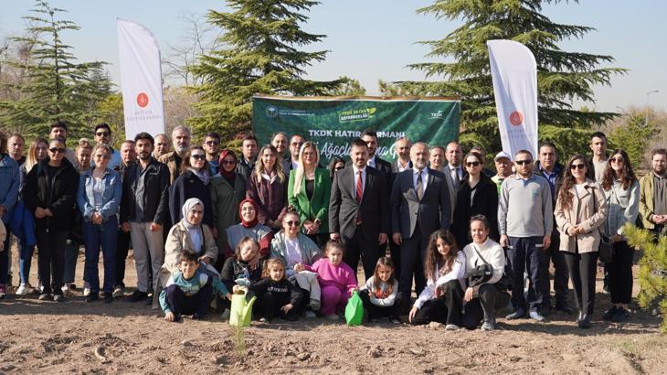 Ankara'da 'TKDK Hatıra Ormanı' oluşturuldu
