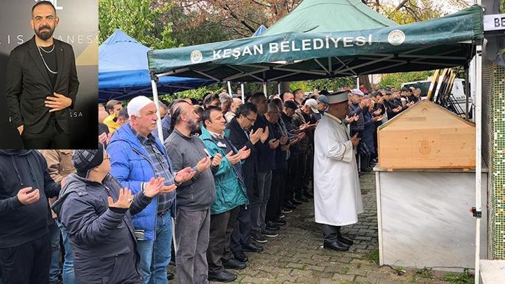 Evinde ölü bulunan iş insanı toprağa verildi