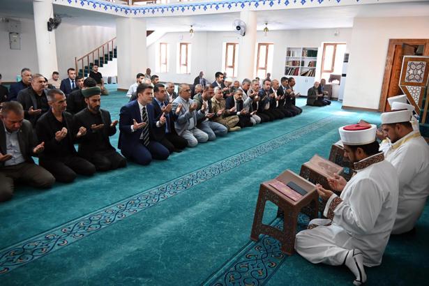 Derik'te, Şehit Kaymakam Safitürk için mevlit okutuldu