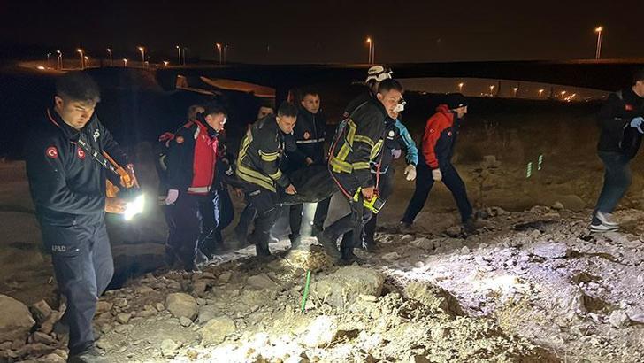 Kayseri’de uçuruma yuvarlanan otomobilin sürücüsü öldü