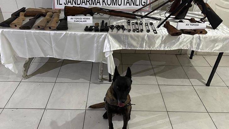 Jandarmadan kaçak silah atölyesine operasyon