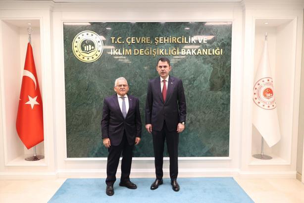 Başkan Büyükkılıç, Bakan Kurum’u ziyaret etti