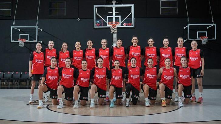 A Milli Kadın Basketbol Takımı, kamp çalışmalarına başladı