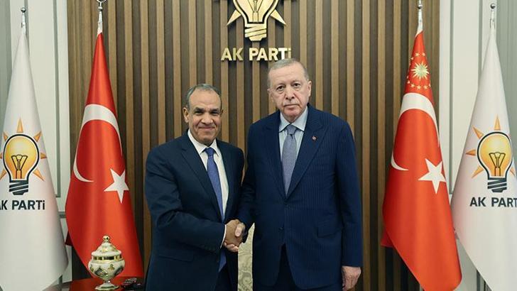 Cumhurbaşkanı Erdoğan, Mısır Dışişleri Bakanı Abdulati'yi kabul etti