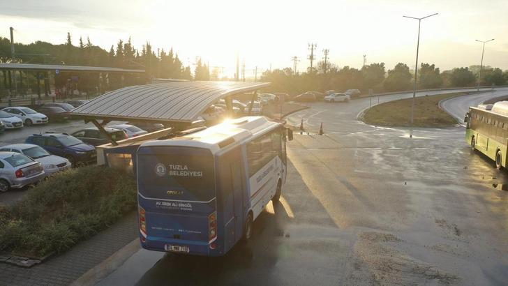 Tuzla Belediyesi’nin ücretsiz ring seferlerinden binlerce vatandaş faydalandı